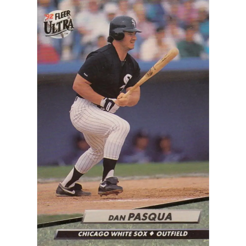 1992 Fleer Ultra #339 Dan Pasqua NM-MT Chicago White Sox Baseball Card Image 1