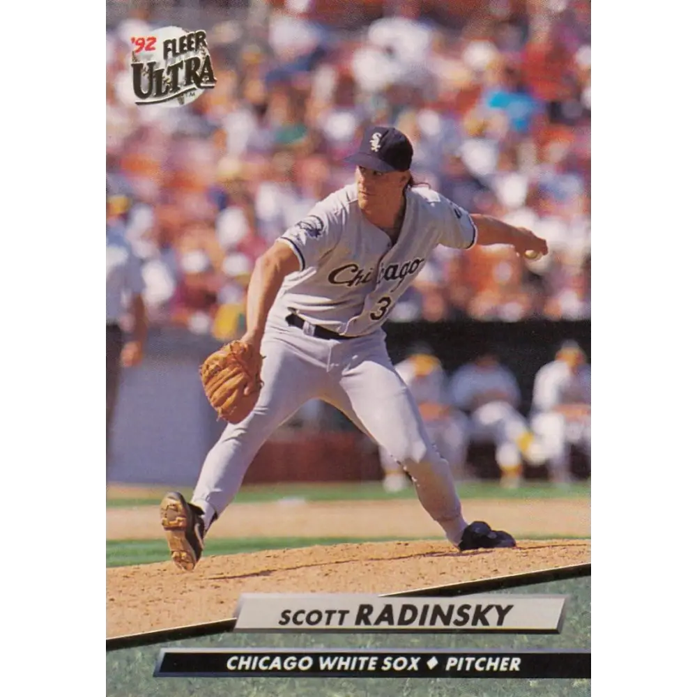 1992 Fleer Ultra #340 Scott Radinsky NM-MT Chicago White Sox Baseball Card Image 1