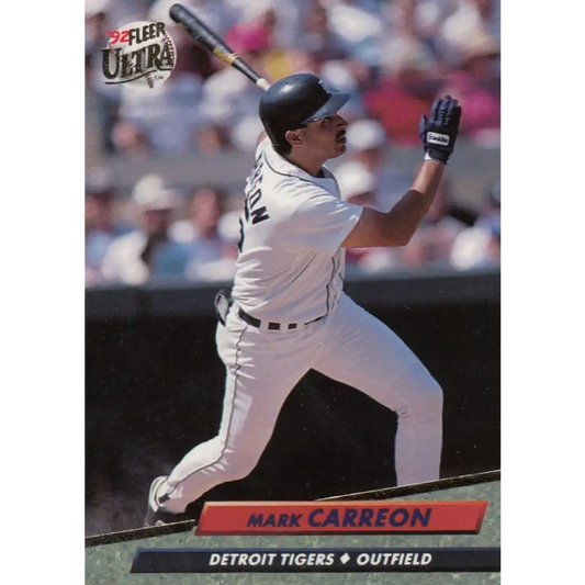 1992 Fleer Ultra #359 Mark Carreon NM-MT Detroit Tigers Baseball Card Image 1