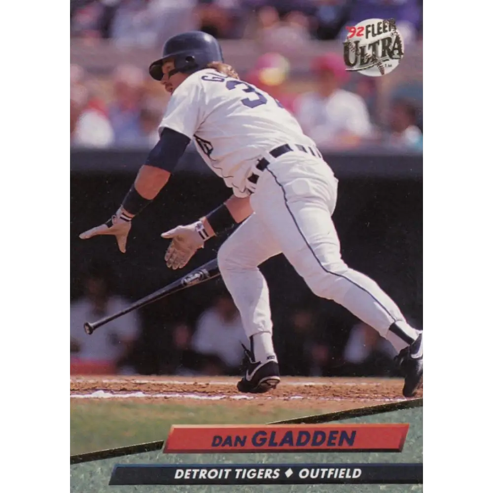 1992 Fleer Ultra #361 Dan Gladden NM-MT Detroit Tigers Baseball Card Image 1