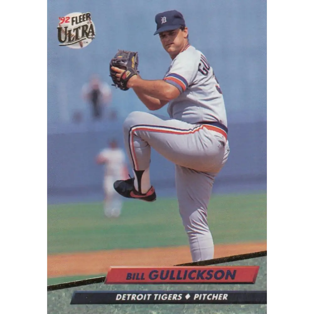 1992 Fleer Ultra #362 Bill Gullickson NM-MT Detroit Tigers Baseball Card Image 1