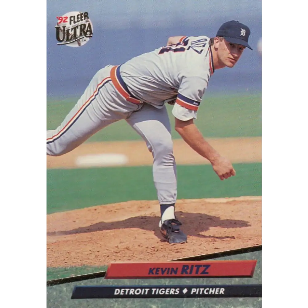1992 Fleer Ultra #368 Kevin Ritz NM-MT Detroit Tigers Baseball Card Image 1