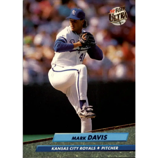 1992 Fleer Ultra #369 Mark Davis NM-MT Kansas City Royals Baseball Card Image 1