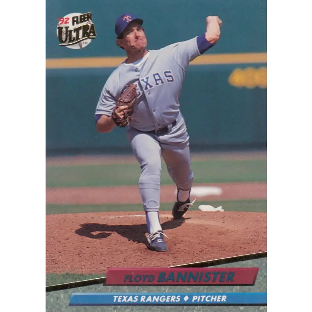 1992 Fleer Ultra #437 Floyd Bannister NM-MT Texas Rangers Baseball Card Image 1