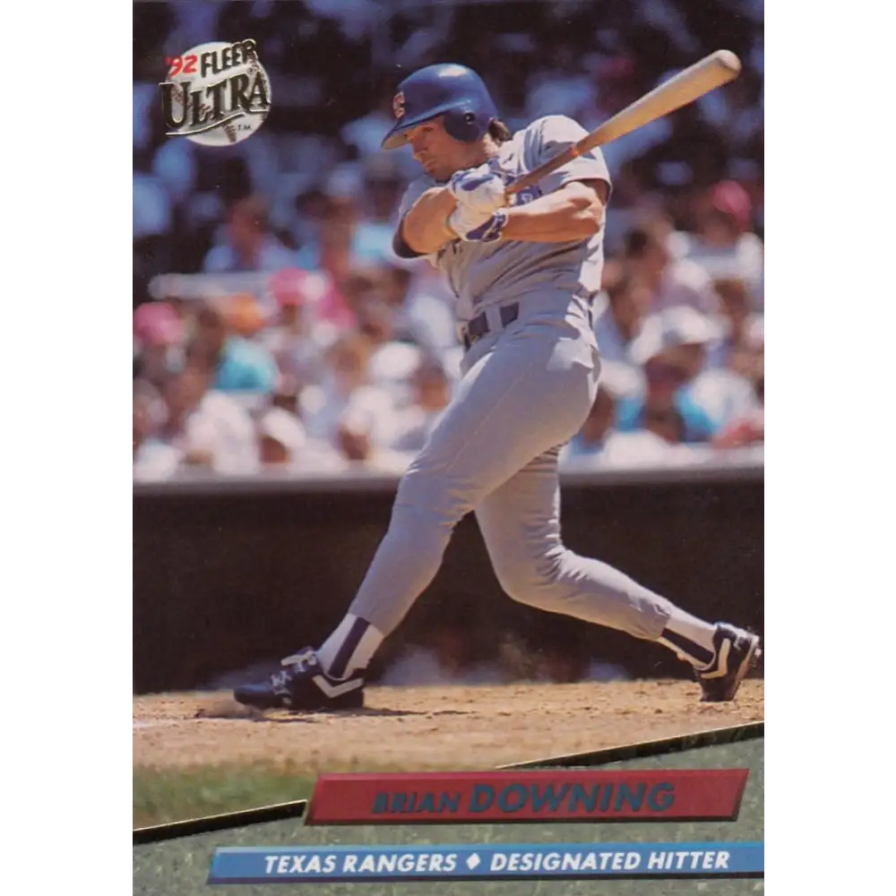 1992 Fleer Ultra #440 Brian Downing NM-MT Texas Rangers Baseball Card Image 1