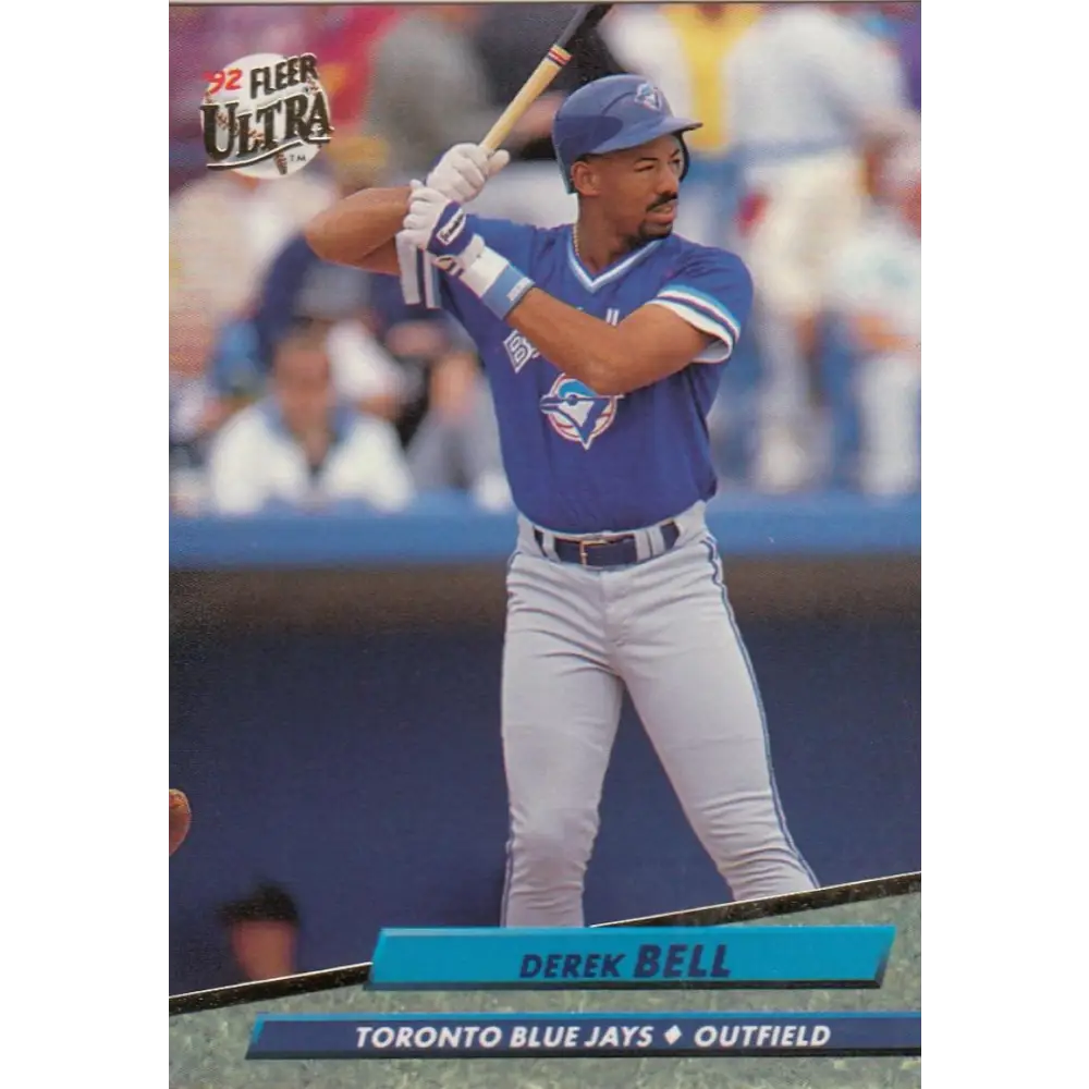 1992 Fleer Ultra #448 Derek Bell NM-MT Toronto Blue Jays Baseball Card Image 1
