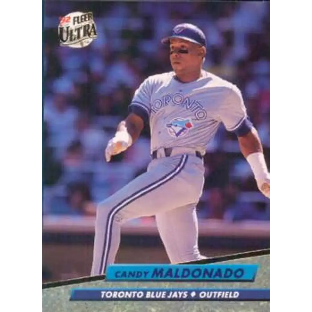 1992 Fleer Ultra #451 Candy Maldonado NM-MT Toronto Blue Jays Baseball Card Image 1