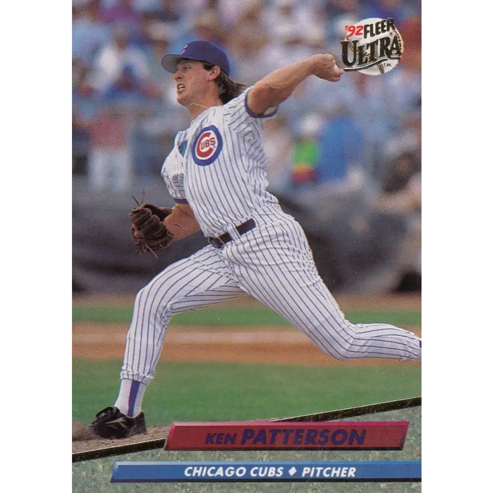1992 Fleer Ultra #472 Ken Patterson NM-MT Chicago Cubs Baseball Card Image 1