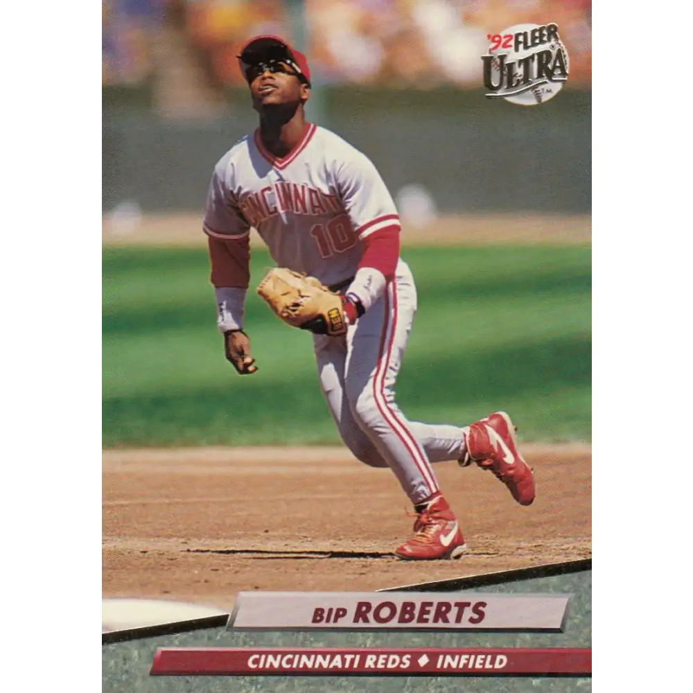 1992 Fleer Ultra #485 Bip Roberts NM-MT Cincinnati Reds Baseball Card Image 1