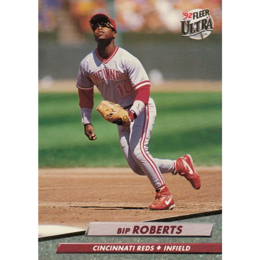 1992 Fleer Ultra #485 Bip Roberts NM-MT Cincinnati Reds Baseball Card Image 1