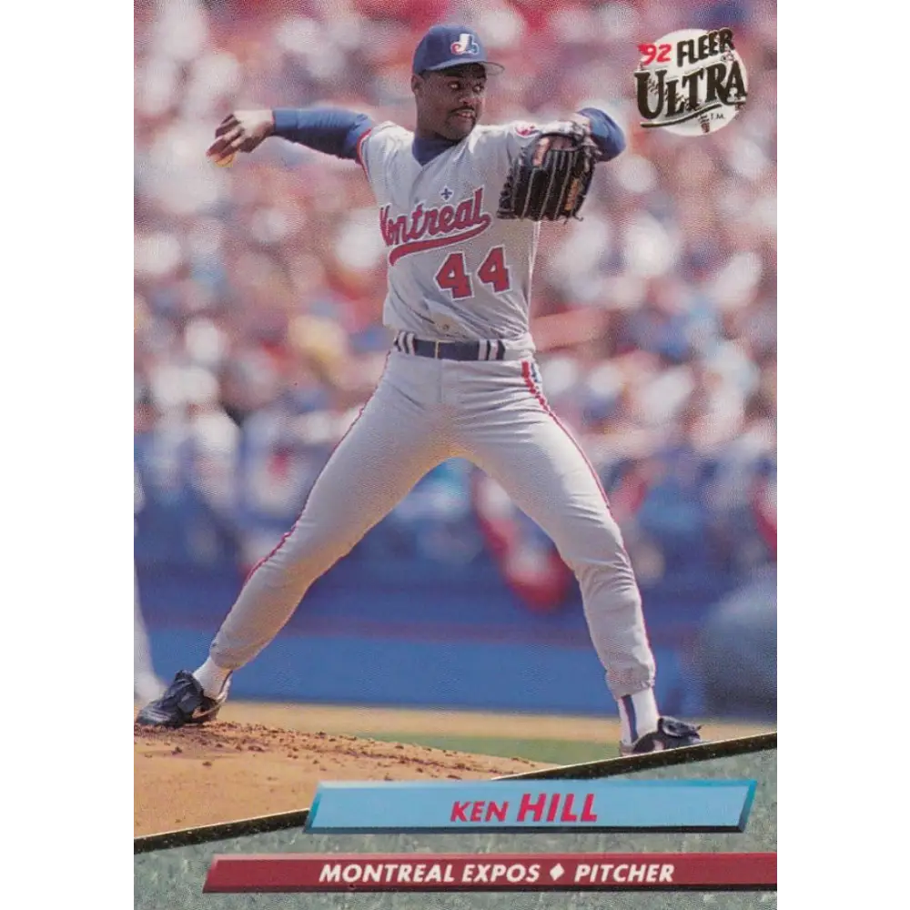 1992 Fleer Ultra #520 Ken Hill NM-MT Montreal Expos Baseball Card Image 1