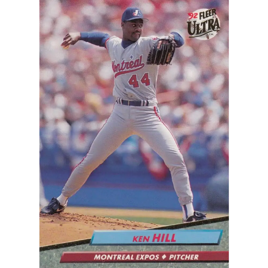 1992 Fleer Ultra #520 Ken Hill NM-MT Montreal Expos Baseball Card Image 1