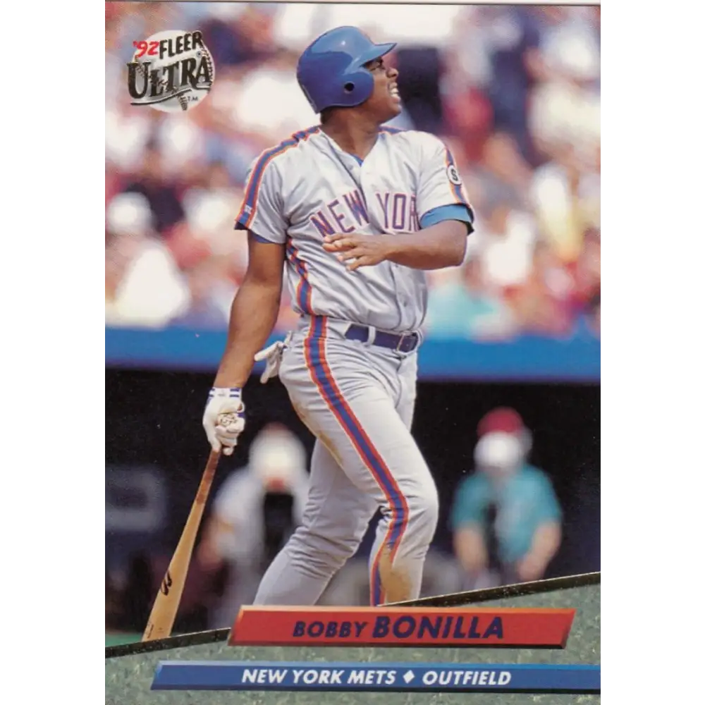 1992 Fleer Ultra #527 Bobby Bonilla NM-MT New York Mets Baseball Card Image 1