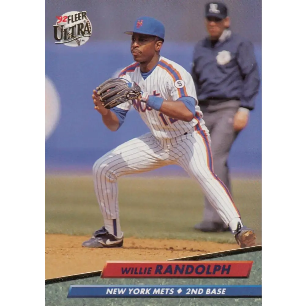 1992 Fleer Ultra #536 Willie Randolph NM-MT New York Mets Baseball Card Image 1