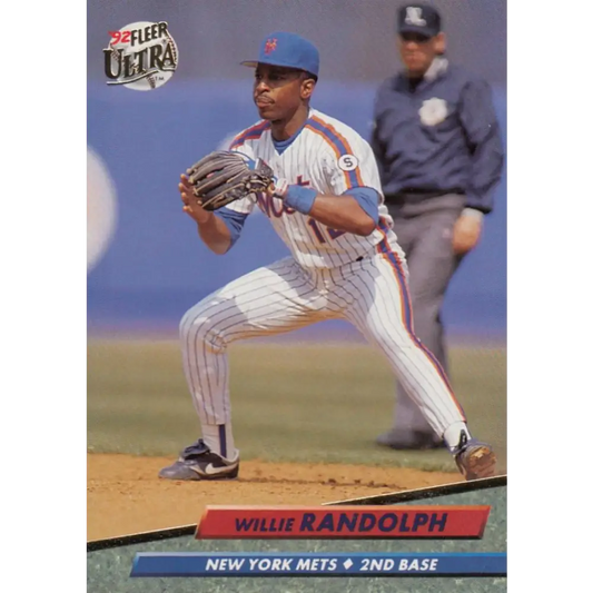 1992 Fleer Ultra #536 Willie Randolph NM-MT New York Mets Baseball Card Image 1