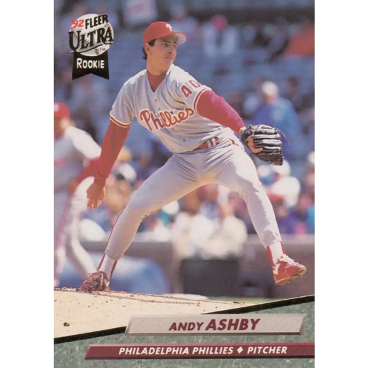 1992 Fleer Ultra #541 Andy Ashby NM-MT Philadelphia Phillies Baseball Card Image 1
