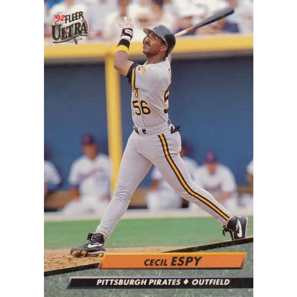 1992 Fleer Ultra #552 Cecil Espy NM-MT Pittsburgh Pirates Baseball Card Image 1
