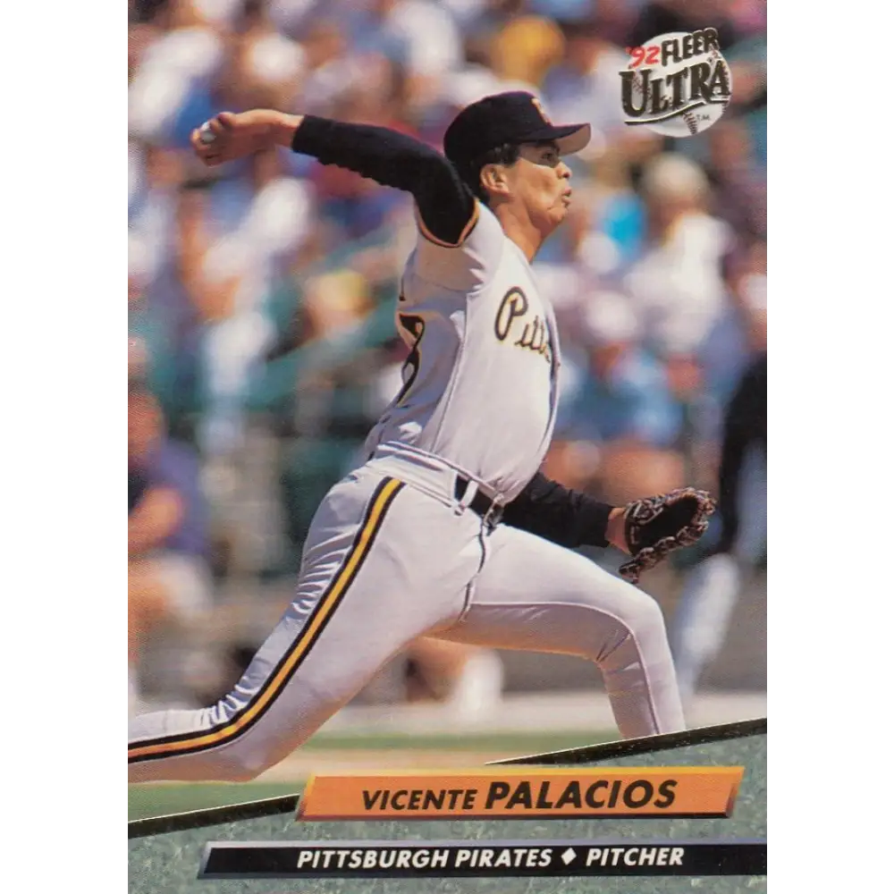 1992 Fleer Ultra #557 Vicente Palacios NM-MT Pittsburgh Pirates Baseball Card Image 1