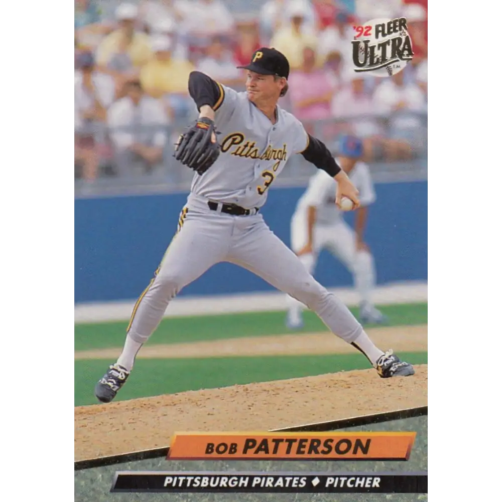 1992 Fleer Ultra #558 Bob Patterson NM-MT Pittsburgh Pirates Baseball Card Image 1