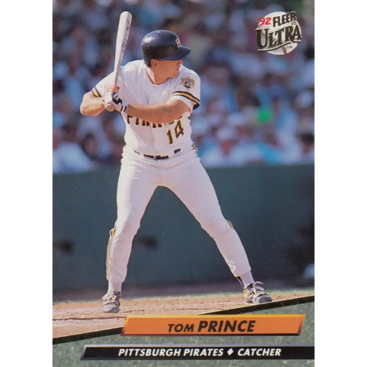 1992 Fleer Ultra #559 Tom Prince NM-MT Pittsburgh Pirates Baseball Card Image 1