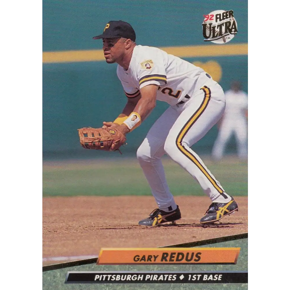 1992 Fleer Ultra #560 Gary Redus NM-MT Pittsburgh Pirates Baseball Card Image 1