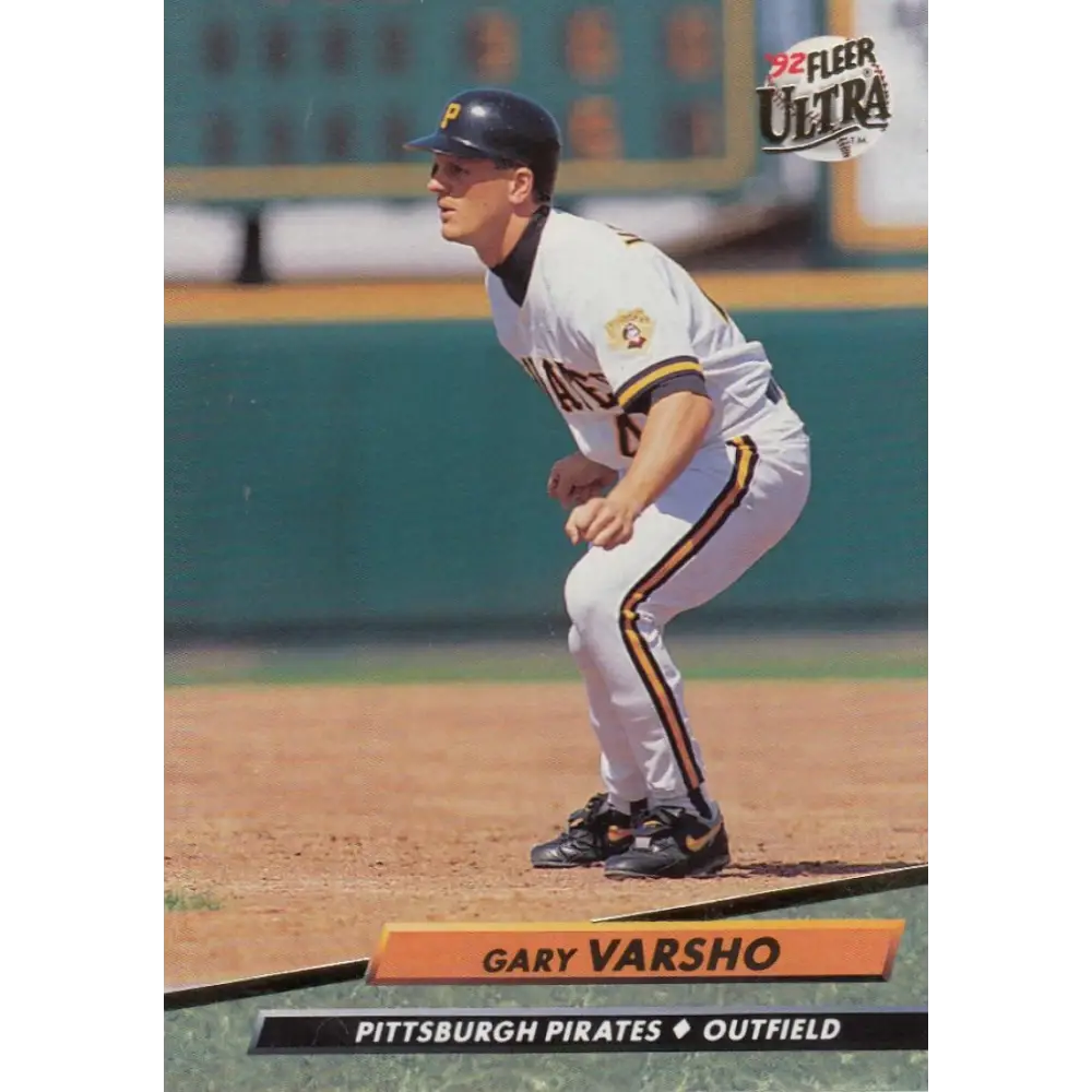 1992 Fleer Ultra #561 Gary Varsho NM-MT Pittsburgh Pirates Baseball Card Image 1