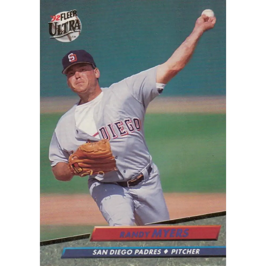 1992 Fleer Ultra #579 Randy Myers NM-MT San Diego Padres Baseball Card Image 1