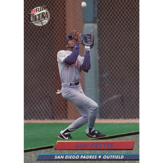 1992 Fleer Ultra #580 Gary Pettis NM-MT San Diego Padres Baseball Card Image 1