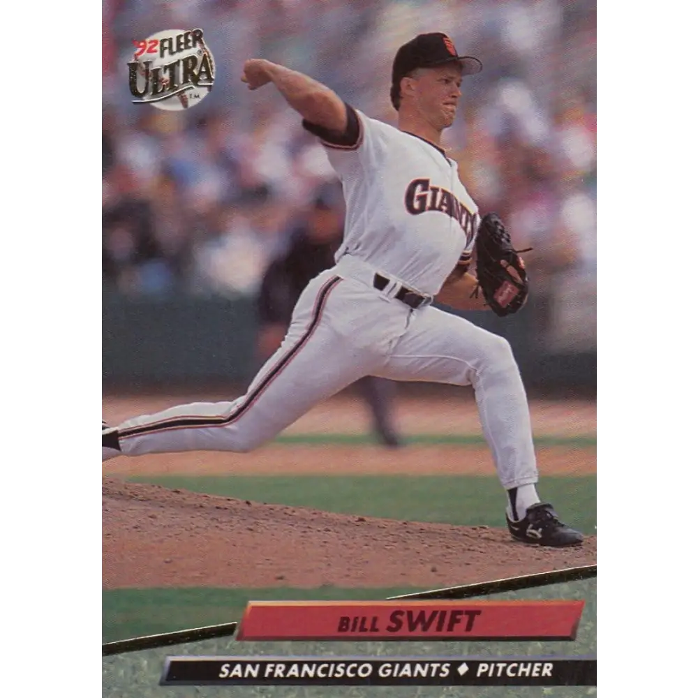 1992 Fleer Ultra #596 Bill Swift NM-MT San Francisco Giants Baseball Card Image 1