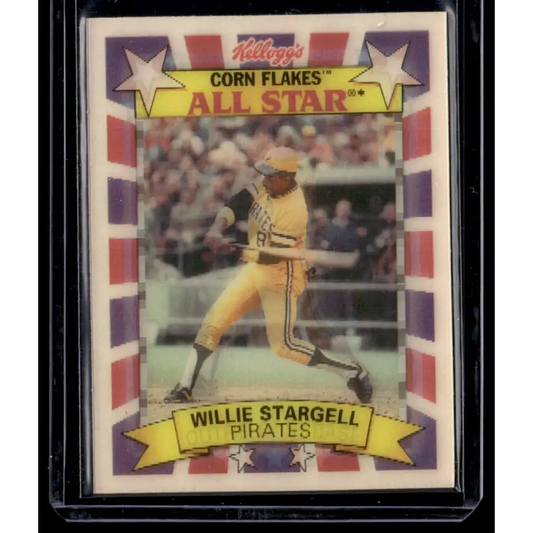 1992 Kellogg's Frosted Flakes All Stars #NNO Willie Stargell NM-MT Image 1