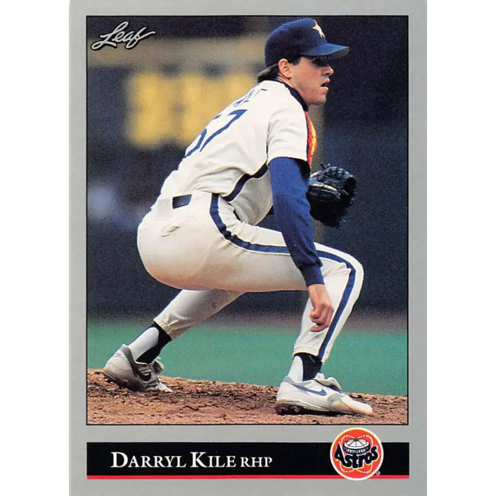 1992 Leaf #198 Darryl Kile NM-MT Houston Astros Baseball Card Image 1