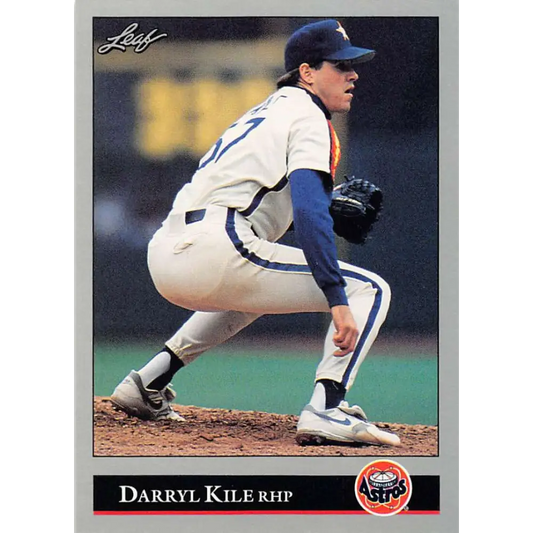 1992 Leaf #198 Darryl Kile NM-MT Houston Astros Baseball Card Image 1