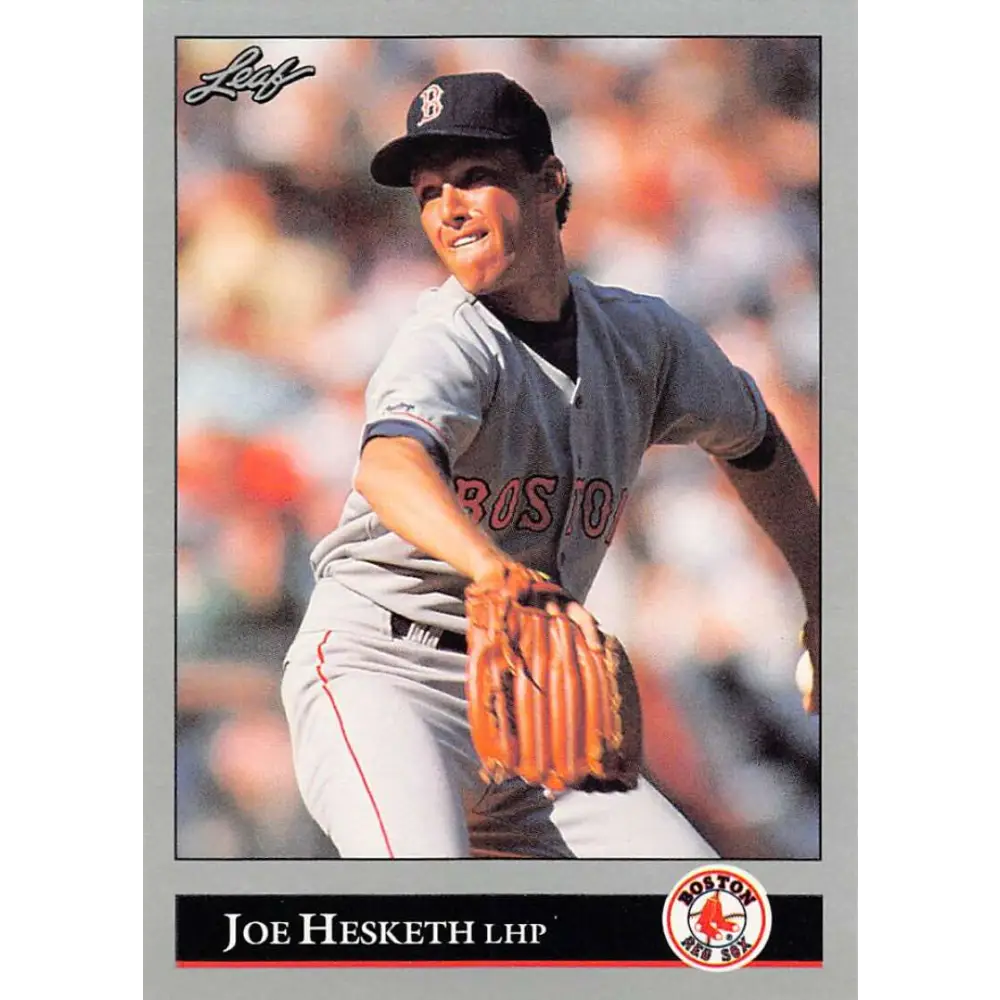 1992 Leaf #22 Joe Hesketh NM-MT Boston Red Sox Baseball Card Image 1