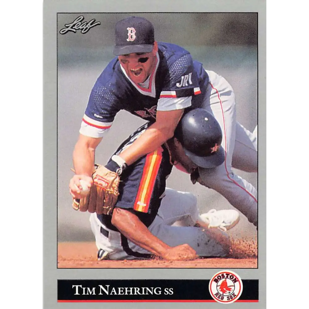 1992 Leaf #235 Tim Naehring NM-MT Boston Red Sox Baseball Card Image 1