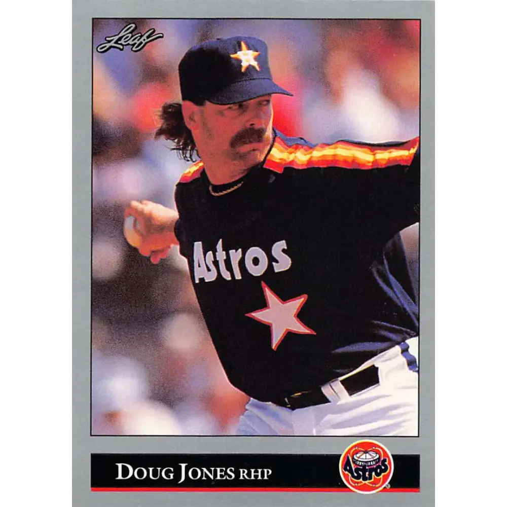 1992 Leaf #253 Doug Jones NM-MT Houston Astros Baseball Card Image 1