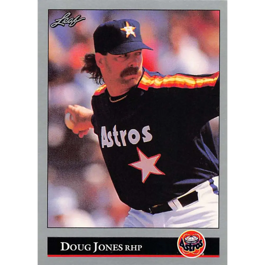 1992 Leaf #253 Doug Jones NM-MT Houston Astros Baseball Card Image 1