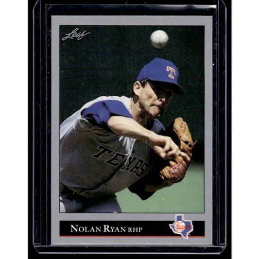 1992 Leaf #41 Nolan Ryan Texas Rangers NM-MT Baseball Card Image 1