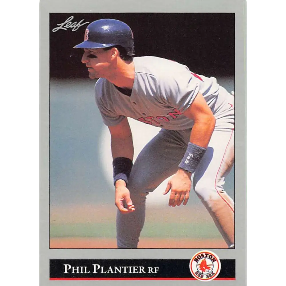 1992 Leaf #50 Phil Plantier NM-MT Boston Red Sox Baseball Card Image 1