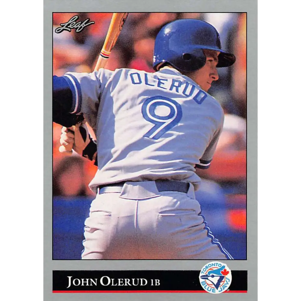1992 Leaf #60 John Olerud NM-MT Toronto Blue Jays Baseball Card Image 1