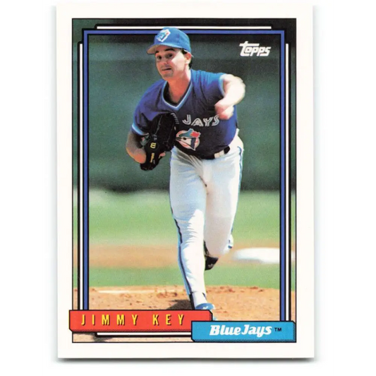 1992 Topps #482 Jimmy Key NM-MT Toronto Blue Jays Baseball Card  Image 1