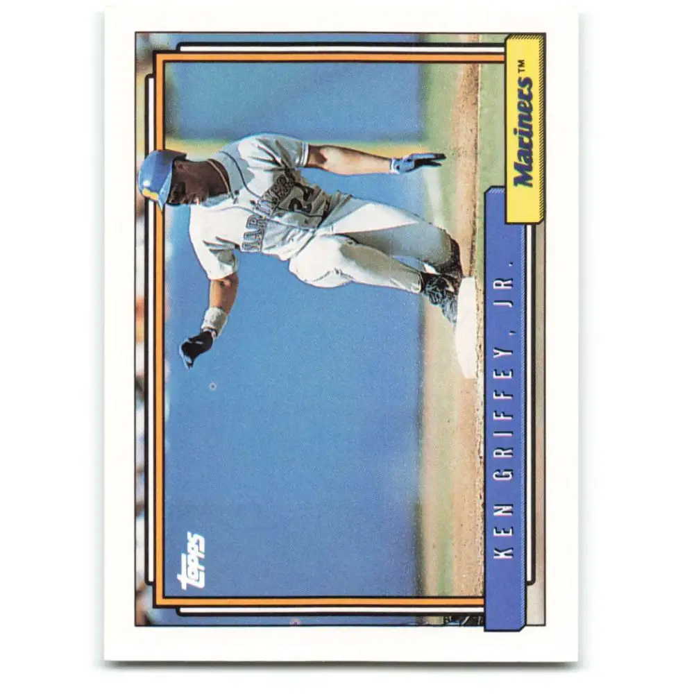 1992 Topps #50 Ken Griffey Jr. NM-MT Seattle Mariners Baseball Card  Image 1
