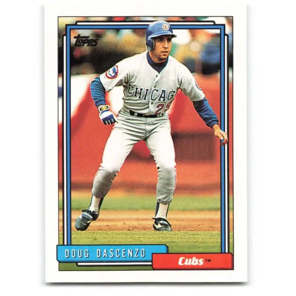 1992 Topps #509 Doug Dascenzo NM-MT Chicago Cubs Baseball Card  Image 1