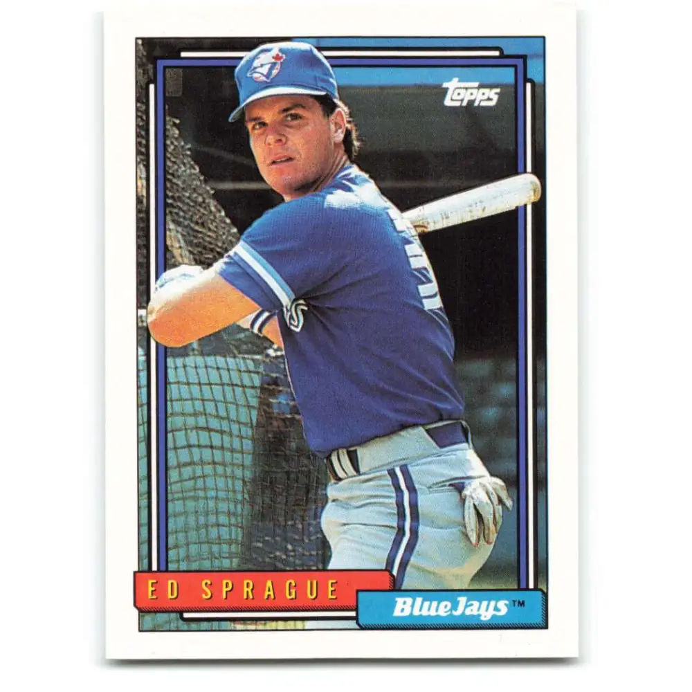 1992 Topps #516 Ed Sprague NM-MT Toronto Blue Jays Baseball Card  Image 1