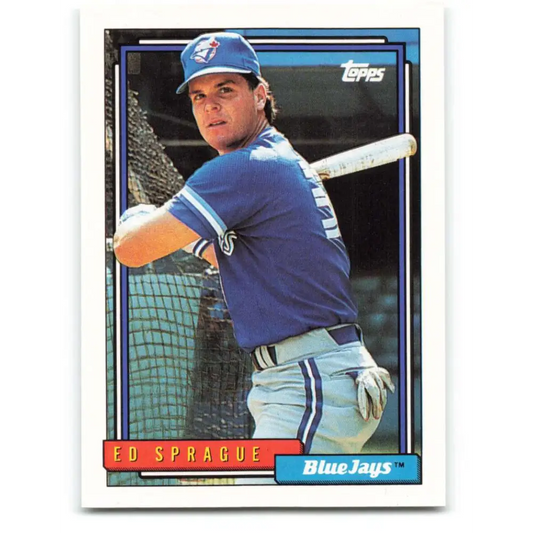1992 Topps #516 Ed Sprague NM-MT Toronto Blue Jays Baseball Card  Image 1