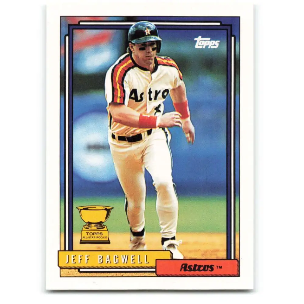 1992 Topps #520 Jeff Bagwell NM-MT Houston Astros Baseball Card  Image 1