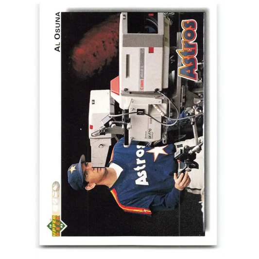 1992 Upper Deck #259 Al Osuna NM-MT Houston Astros Baseball Card Image 1
