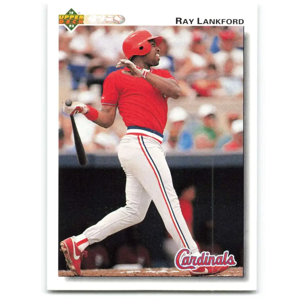 1992 Upper Deck #262 Ray Lankford NM-MT St. Louis Cardinals Baseball Card Image 1