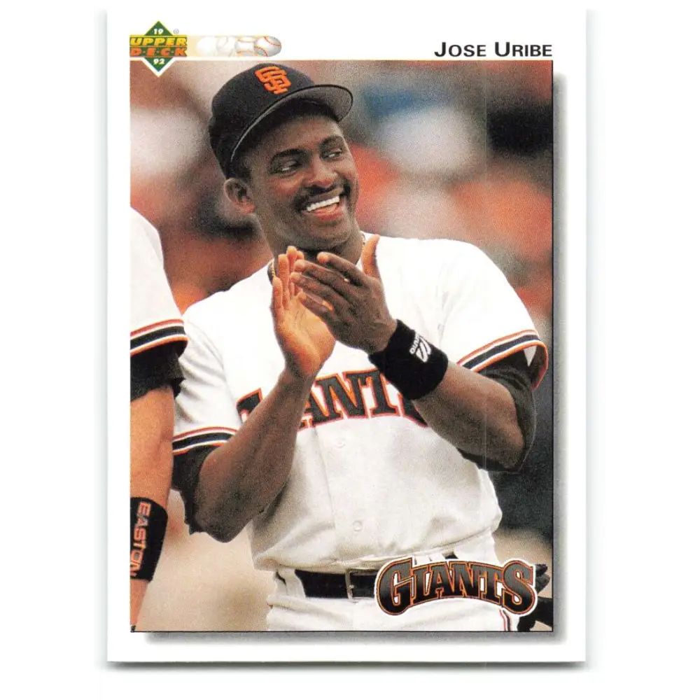 1992 Upper Deck #270 Jose Uribe NM-MT San Francisco Giants Baseball Card Image 1