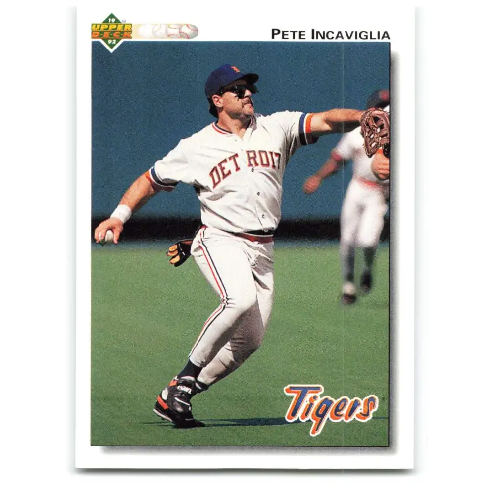 1992 Upper Deck #271 Pete Incaviglia NM-MT Detroit Tigers Baseball Card Image 1