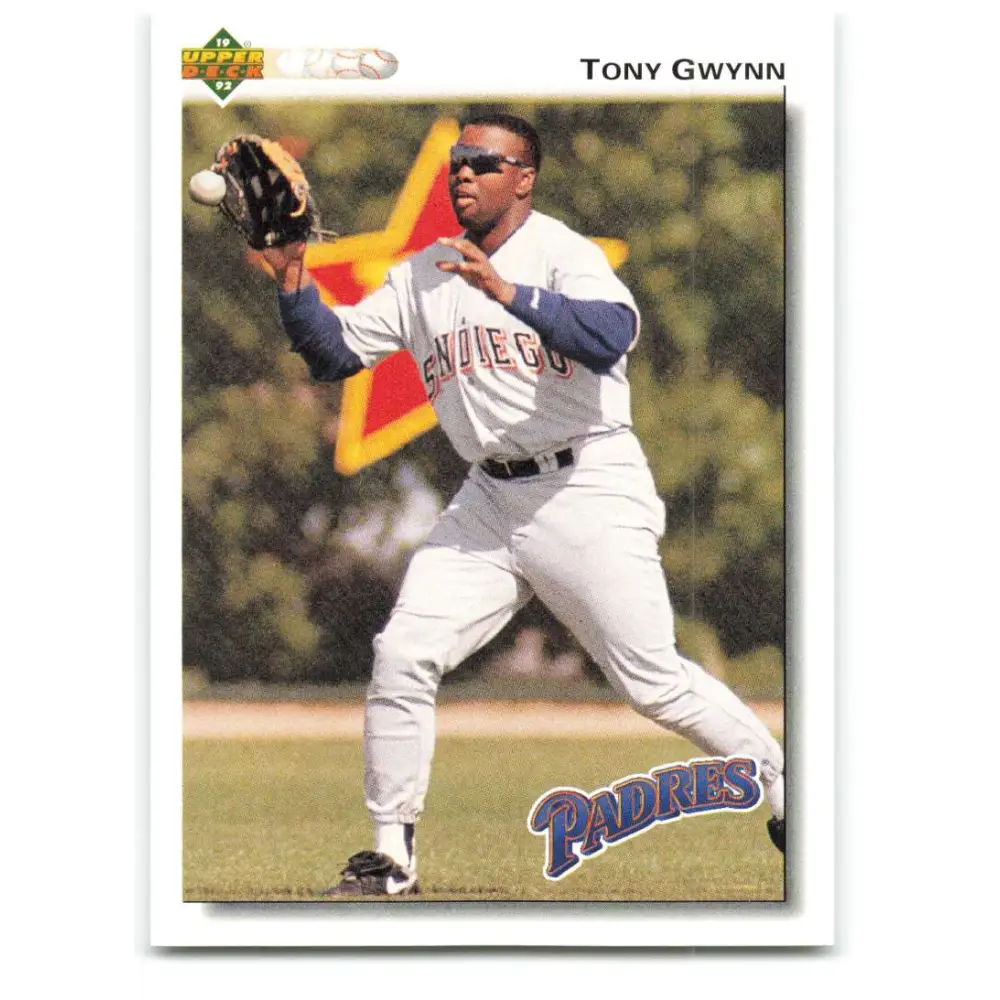 1992 Upper Deck #274 Tony Gwynn NM-MT San Diego Padres Baseball Card Image 1